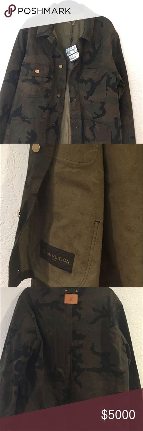 louis vuitton supreme camo parka